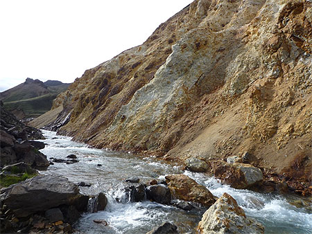 Gorge au landmannalaugar