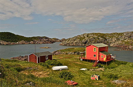 Petite baie sur le squid jigging trail