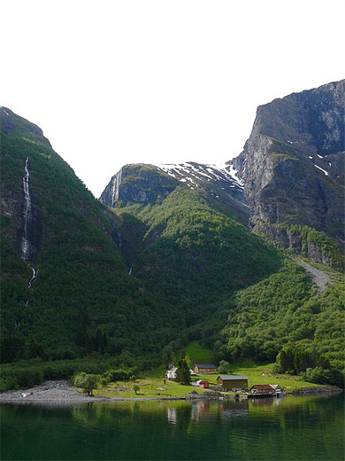 Dans un fjord de Norv�ge