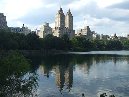 Le r�servoir de Central Park