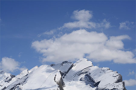 La t�te dans les nuages