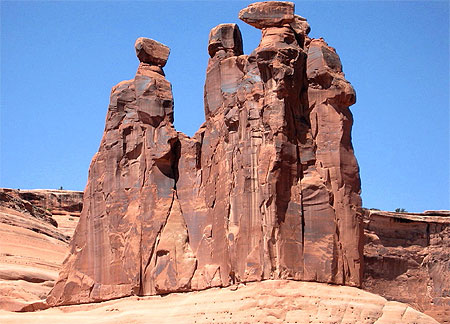 The three gossips - Arches Nl Park