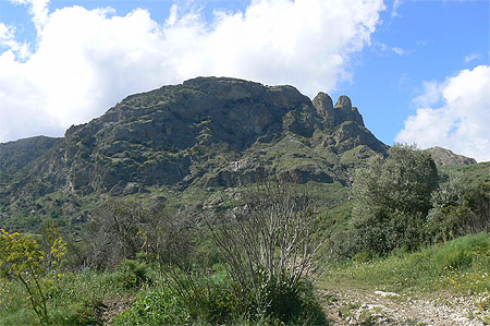 Sommets caract�ristiques du parc r�gional d'Aspromonte