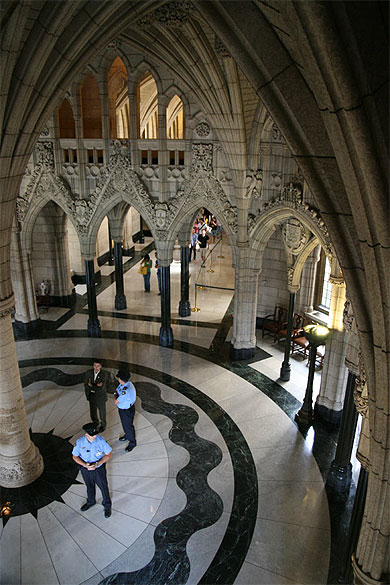 Parlement canadien - Hall de la conf�d�ration