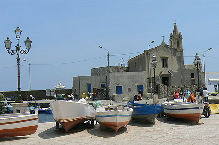 Lipari, le petit port