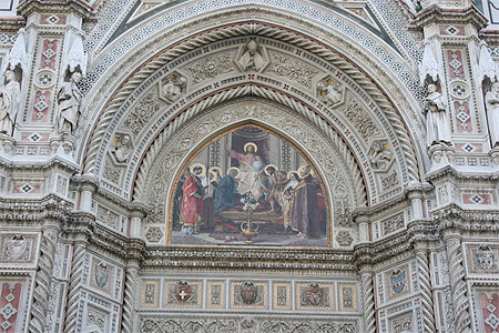 Fa�ade de la cath�drale Santa Maria del Fiore