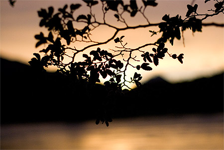 Coucher de soleil � Ushuaia