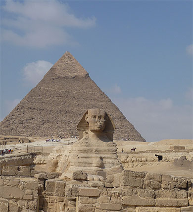 Pyramide de K�phren et Sphynx