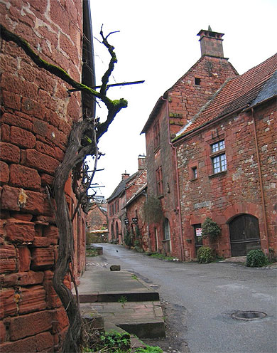 Collonges le village rouge