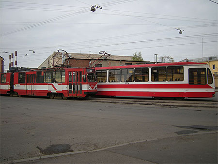 Tramway � Saint Petersbourg 