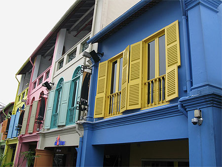 Maisons color�es