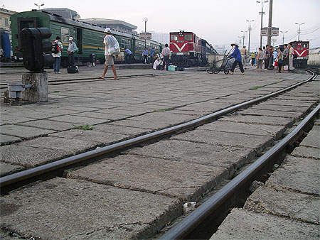 A la gare d'Hano�