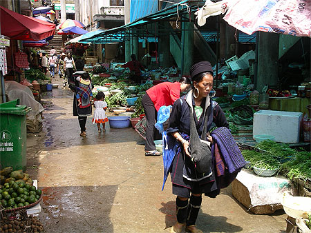 Sur le march� de Sapa