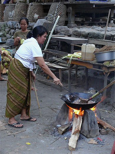 Villageoise de tenganan
