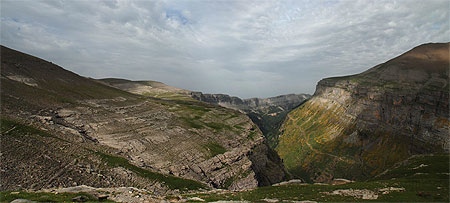 Faille du canyon d'Ordesa