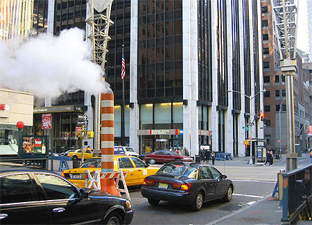 Les rues de Manhattan