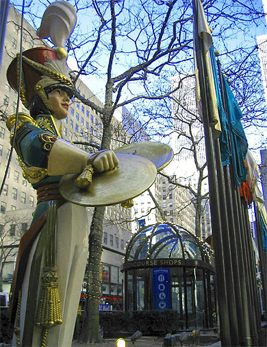 Le tambour du Rockefeller center