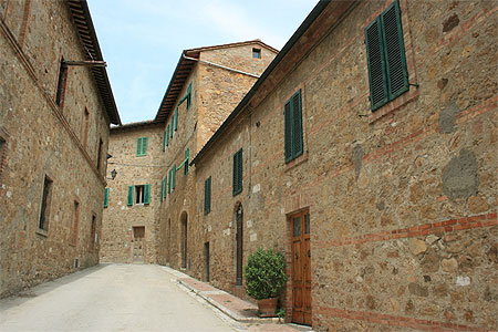 Rue de San Quirico d'Orcia