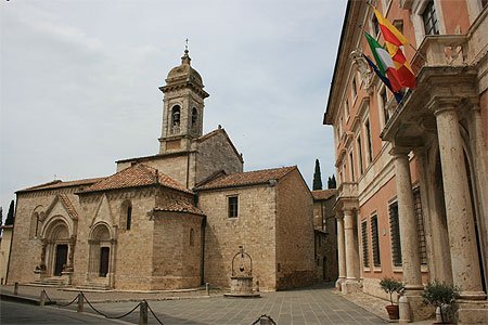 Coll�giale de San Quirico d'Orcia