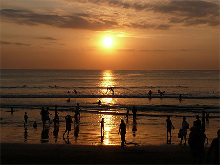 Coucher de soleil 