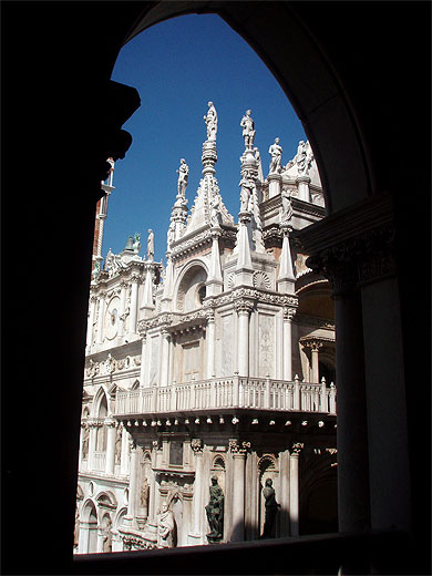 Basilique Saint Marc depuis le Palais des Doges