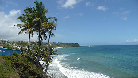 La c�te atlantique (Le Marigot)