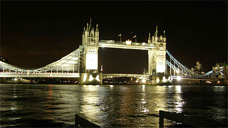 Tower Bridge by night