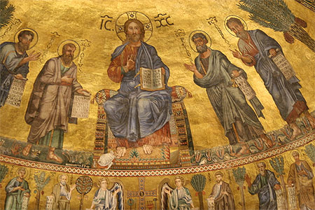 Mosa�ques de la basilique Saint-Paul-Hors-les-Murs