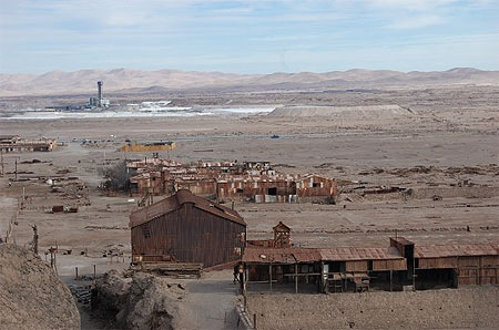 Humberstone vu sur Salitrera