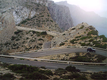 En route vers le Cap Formentor