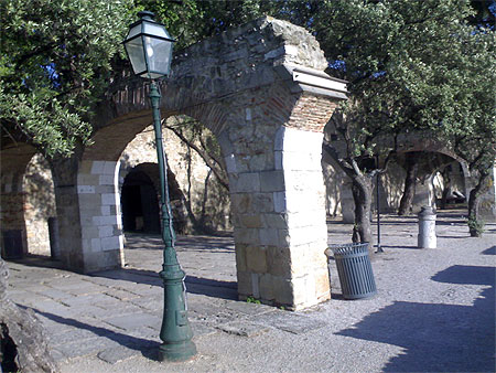 Jardin castelo sao Jorge