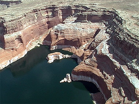 Lake Powell (photo a�rienne)