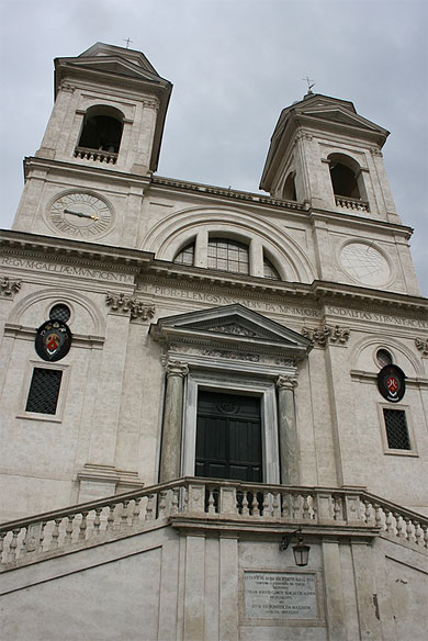 Eglise de la Trinit�-des-Monts � Rome