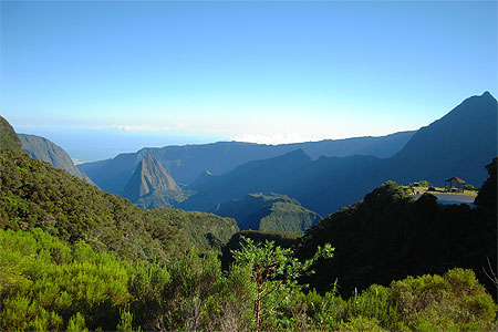 Vue du parking du col des boeufs