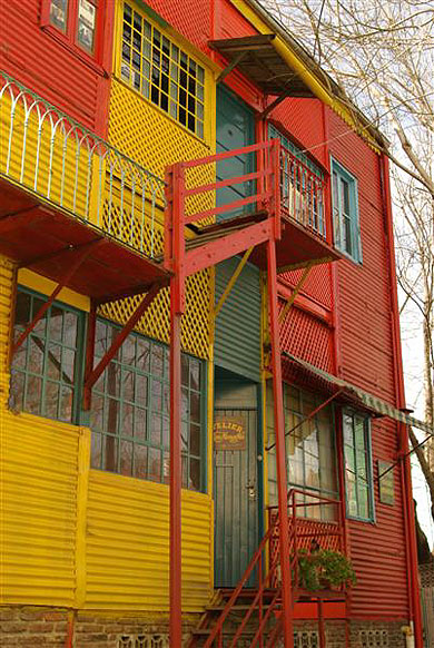 Atelier d'artiste � La Boca