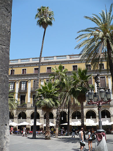 La place la plus d�paysante de Barcelone