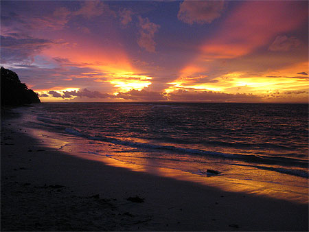 Couch� de soleil � Pangandaran