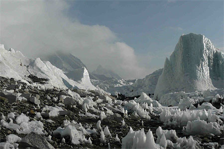 Camp de base de l Everest...