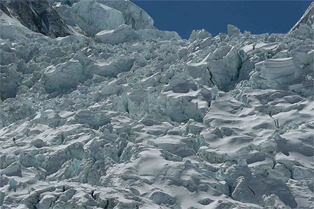 Cascade de Glace bien nomm�e...