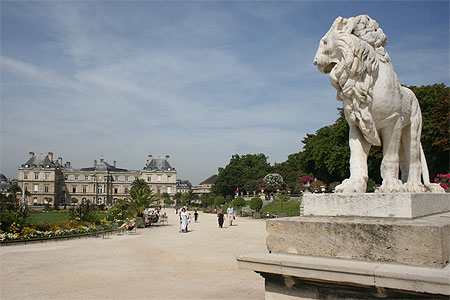 Le beau jardin du Luxembourg 