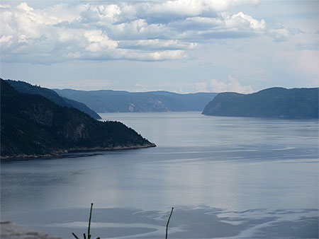 Sentier � Sainte-Rose-du-Nord au Saguenay