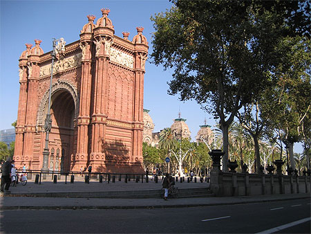 Arc de triomphe de Barcelone
