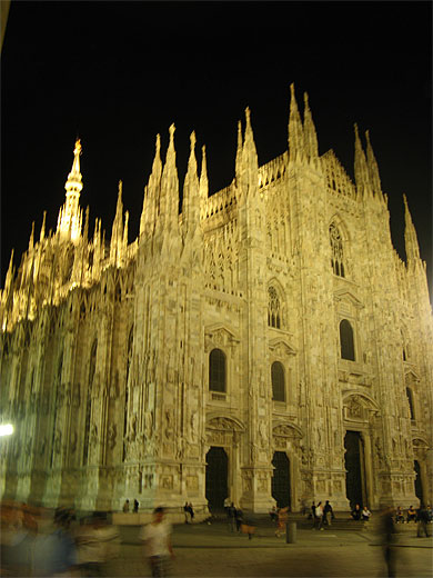 El Duomo de nuit