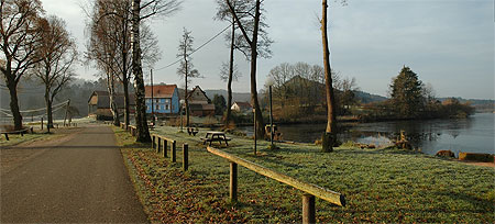 Etang de Baerenthal en hiver