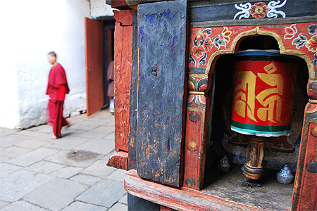 Temple dans la vall�e de Paro