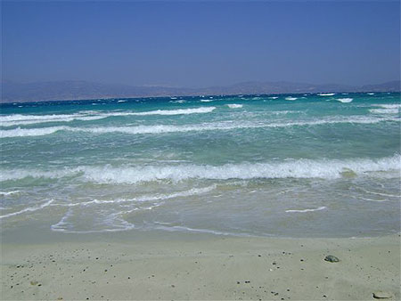 Plage de l'�le de Chrissi
