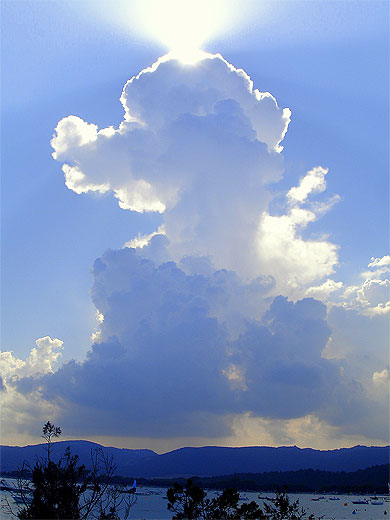 Arriv�e de l'orage