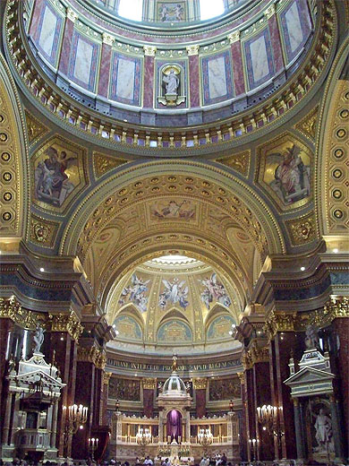 Int�rieur de la basilique