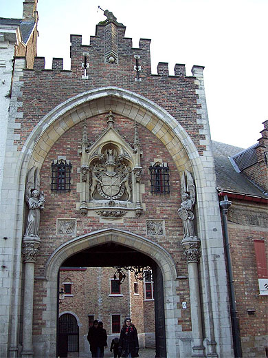 Entr�e du Gruuthuse Paleis