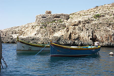 Les bateaux typiques et le mirador